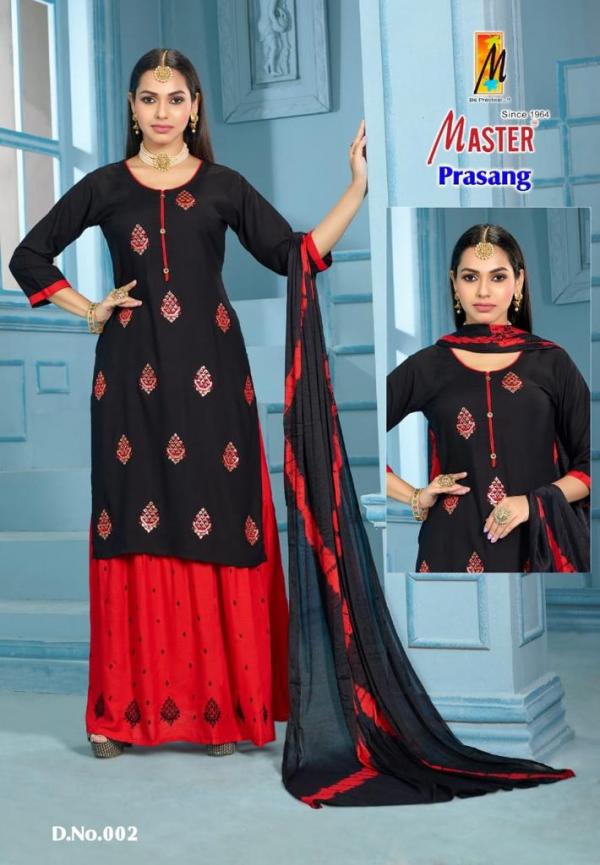 Master Prasang Rayon Festive Wear Ready Made Collection